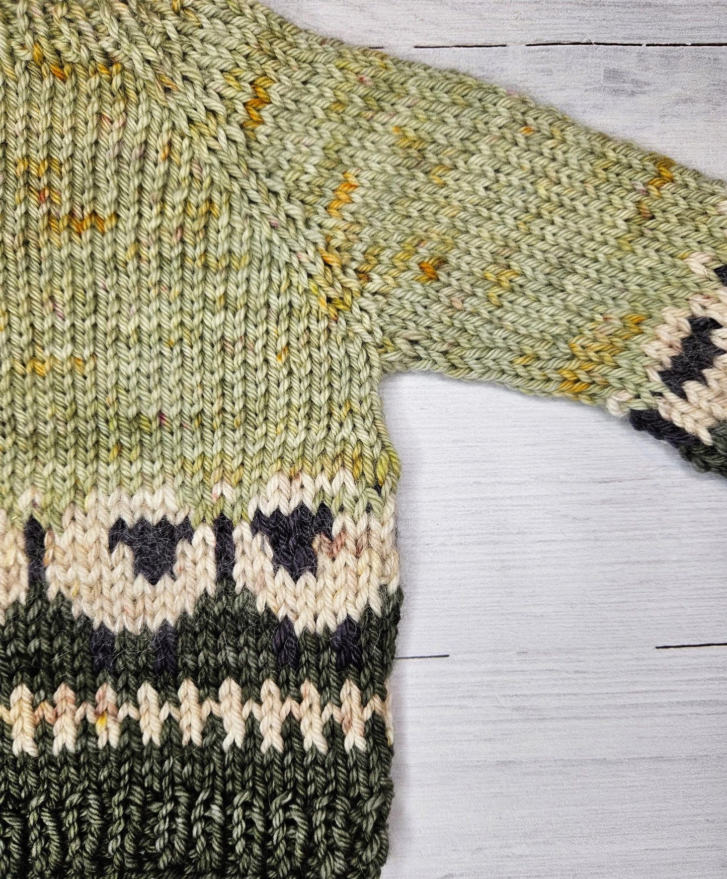 Sheepish Little Sweater knitting pattern