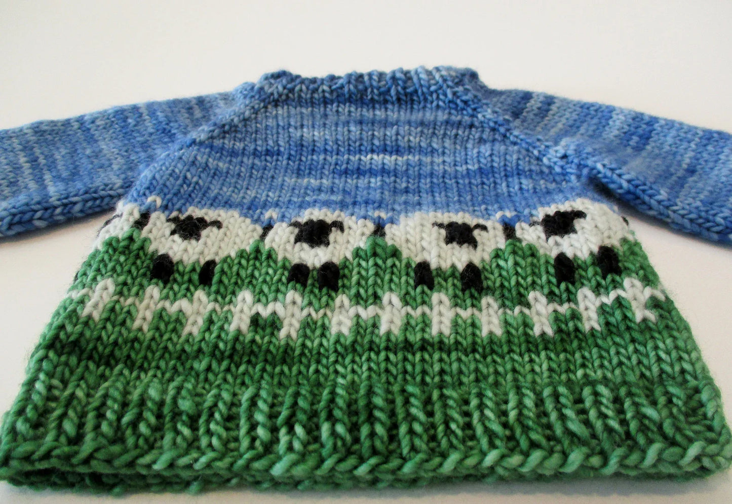 Sheepish Little Sweater knitting pattern