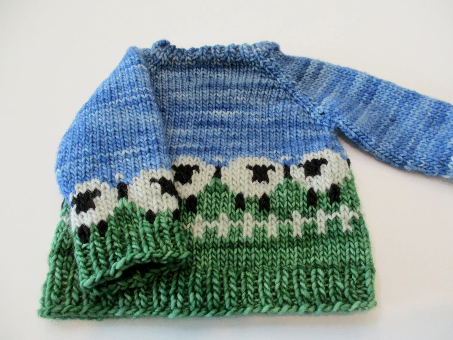 Sheepish Little Sweater knitting pattern