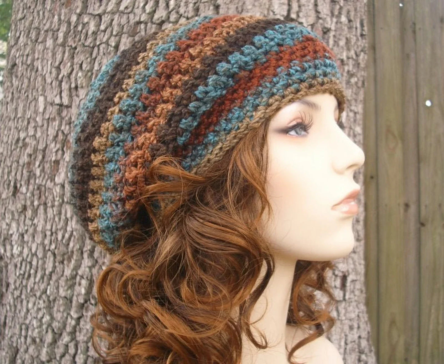Slouchy Beanie Hat Crochet Pattern