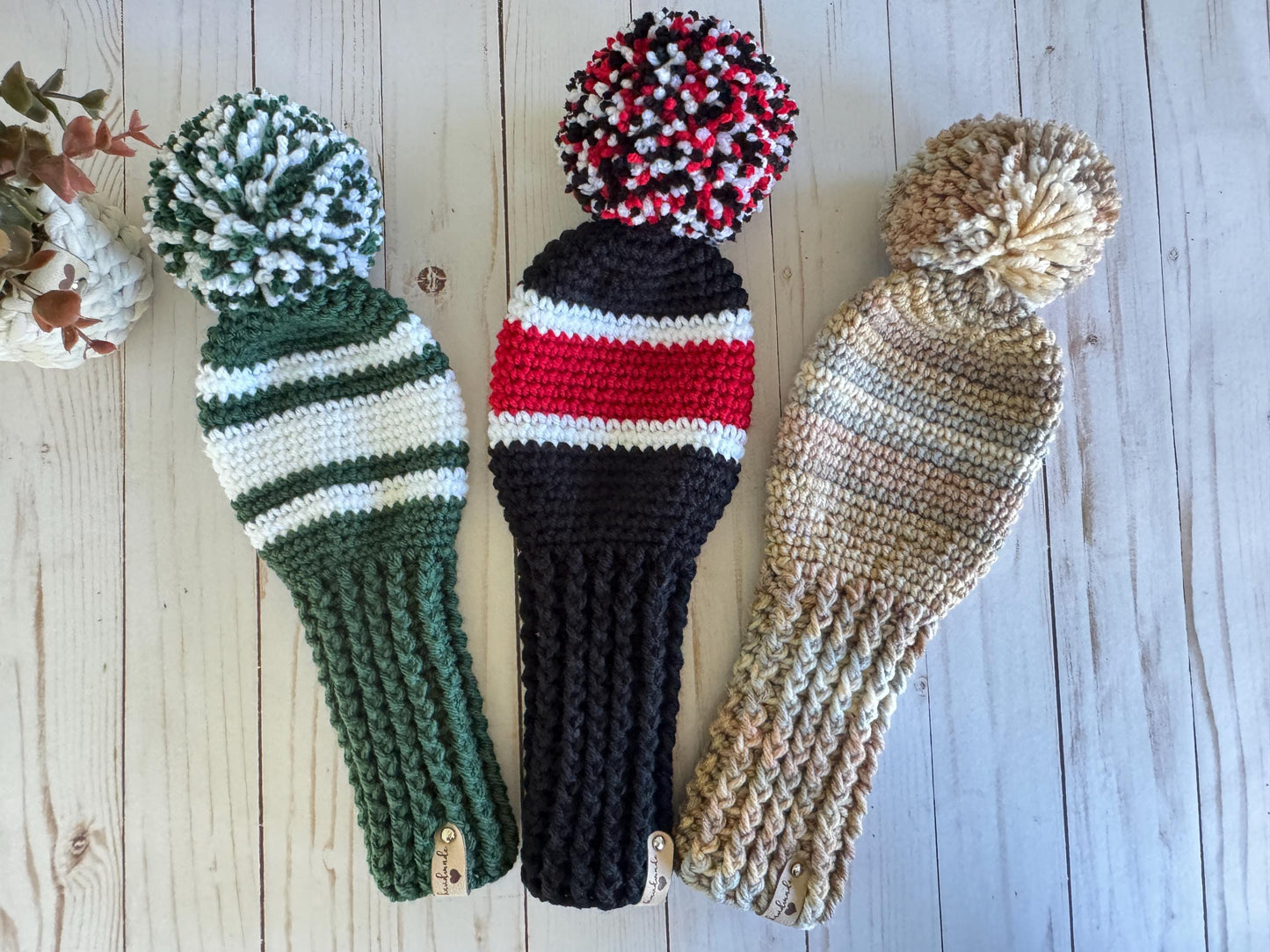 Team Golf Head Cover Crochet Pattern