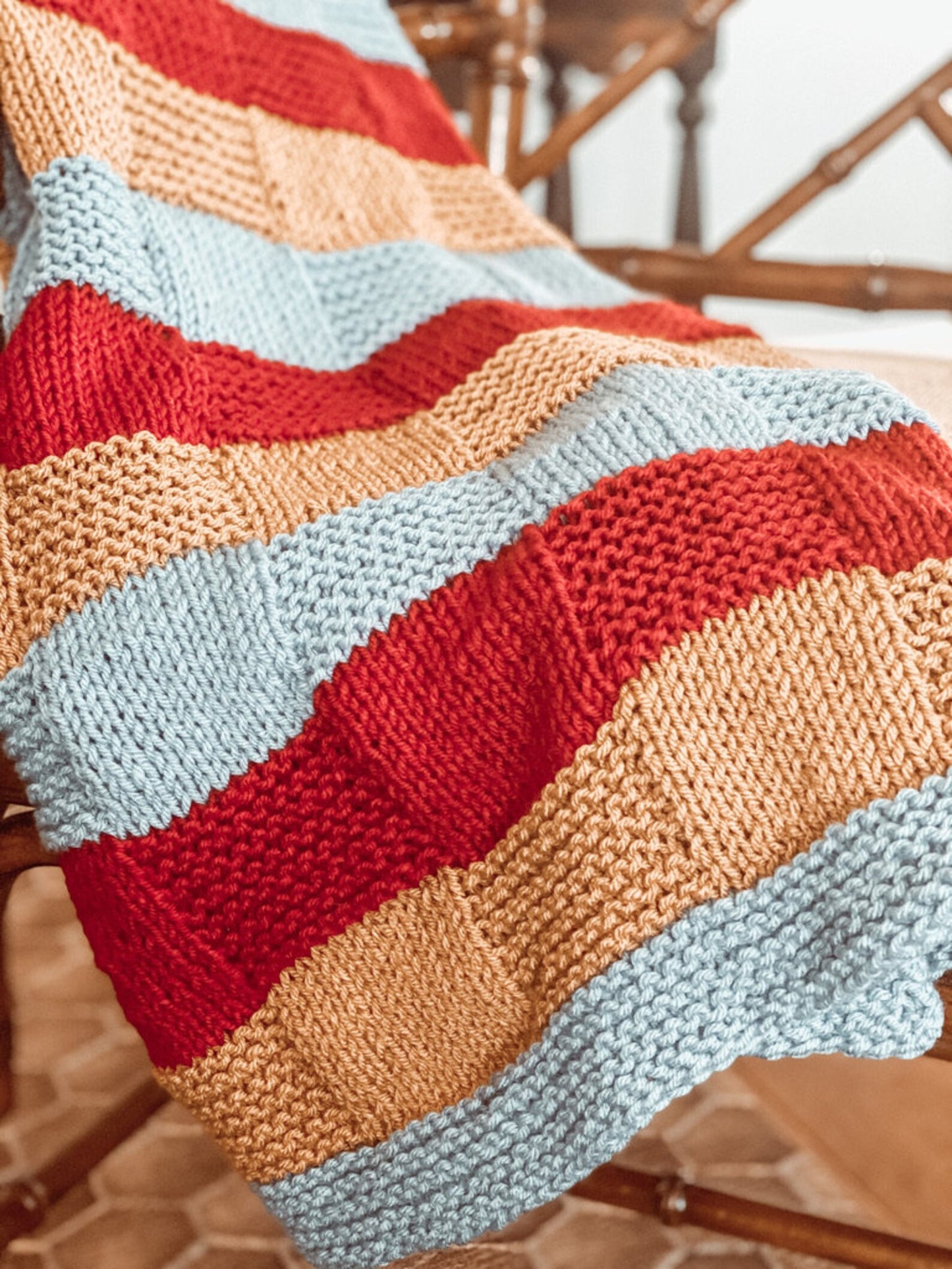 Three Wishes Baby Blanket Knitting Pattern