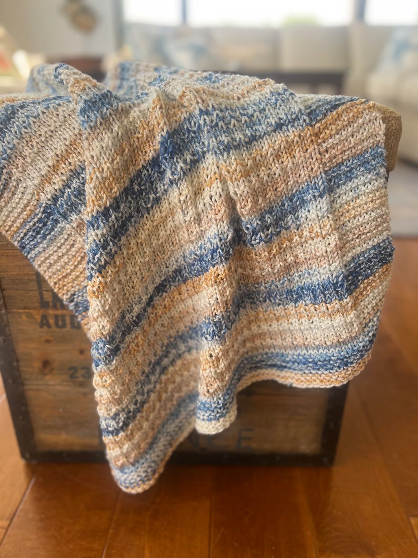 Tiny Kisses Baby Blanket Knitting Pattern