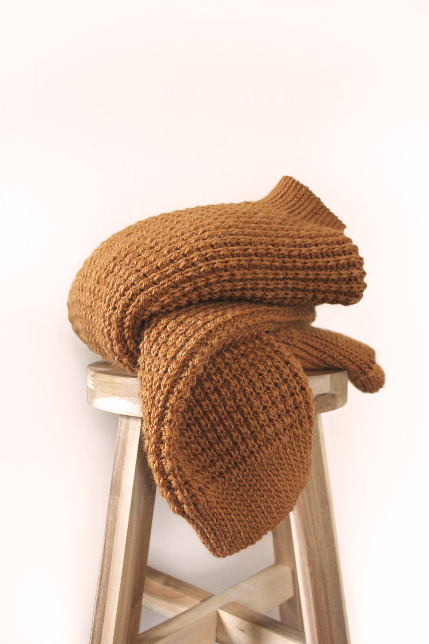 The Weekend Waffle Sweater Crochet Pattern