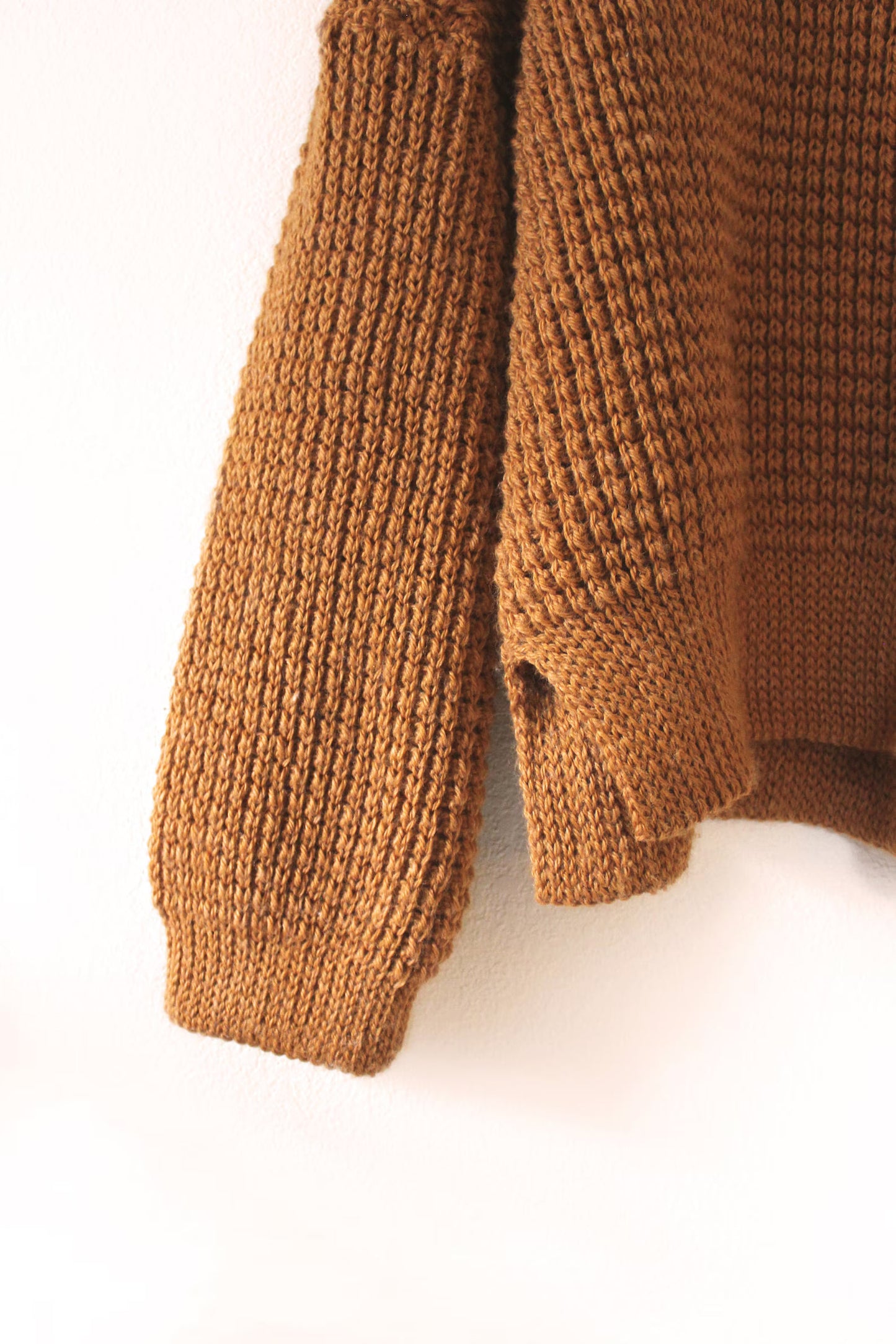 The Weekend Waffle Sweater Crochet Pattern