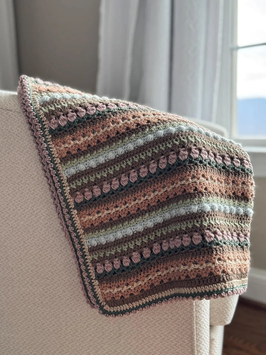 Wildflower Blanket Crochet Pattern