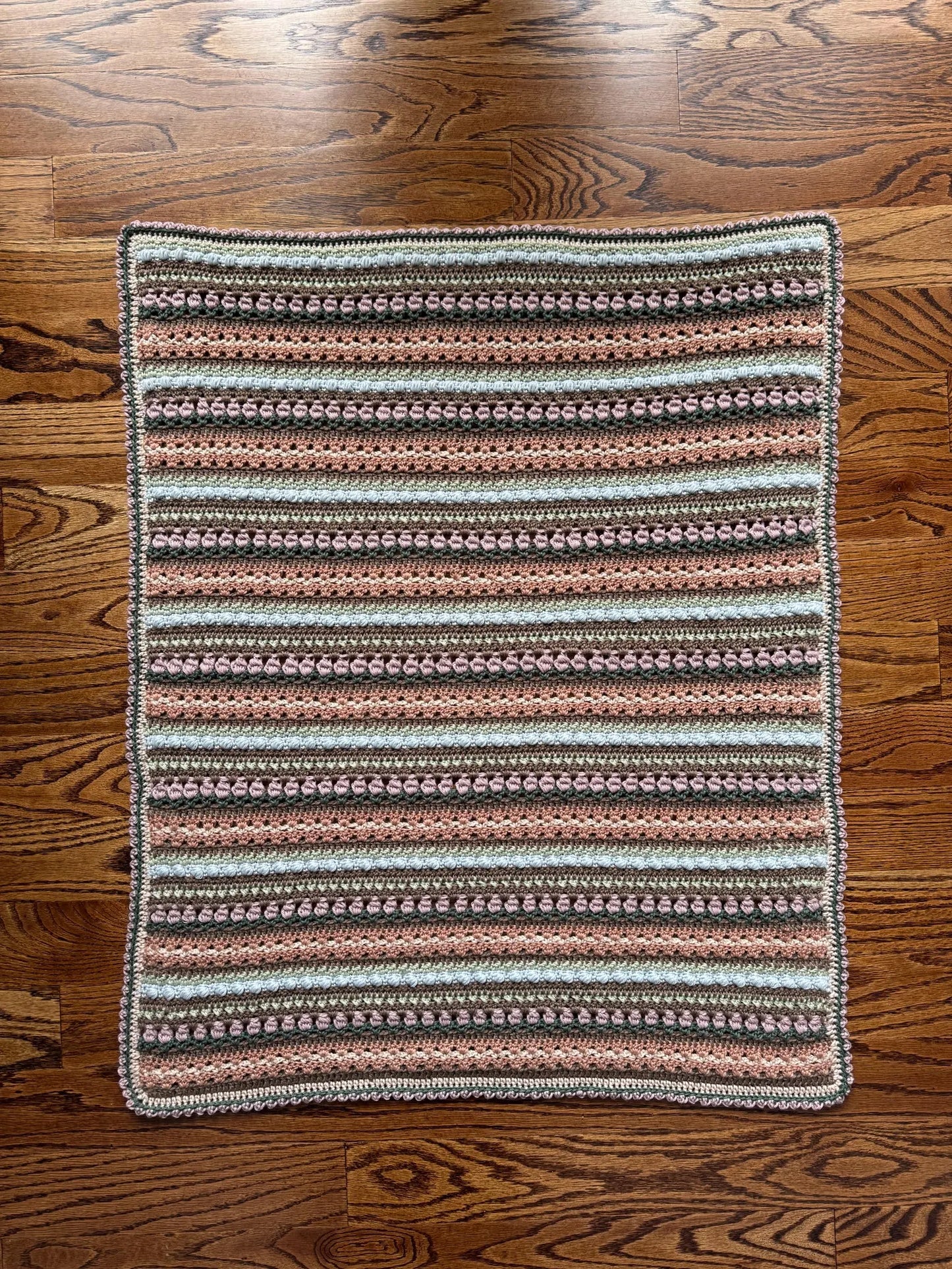 Wildflower Blanket Crochet Pattern