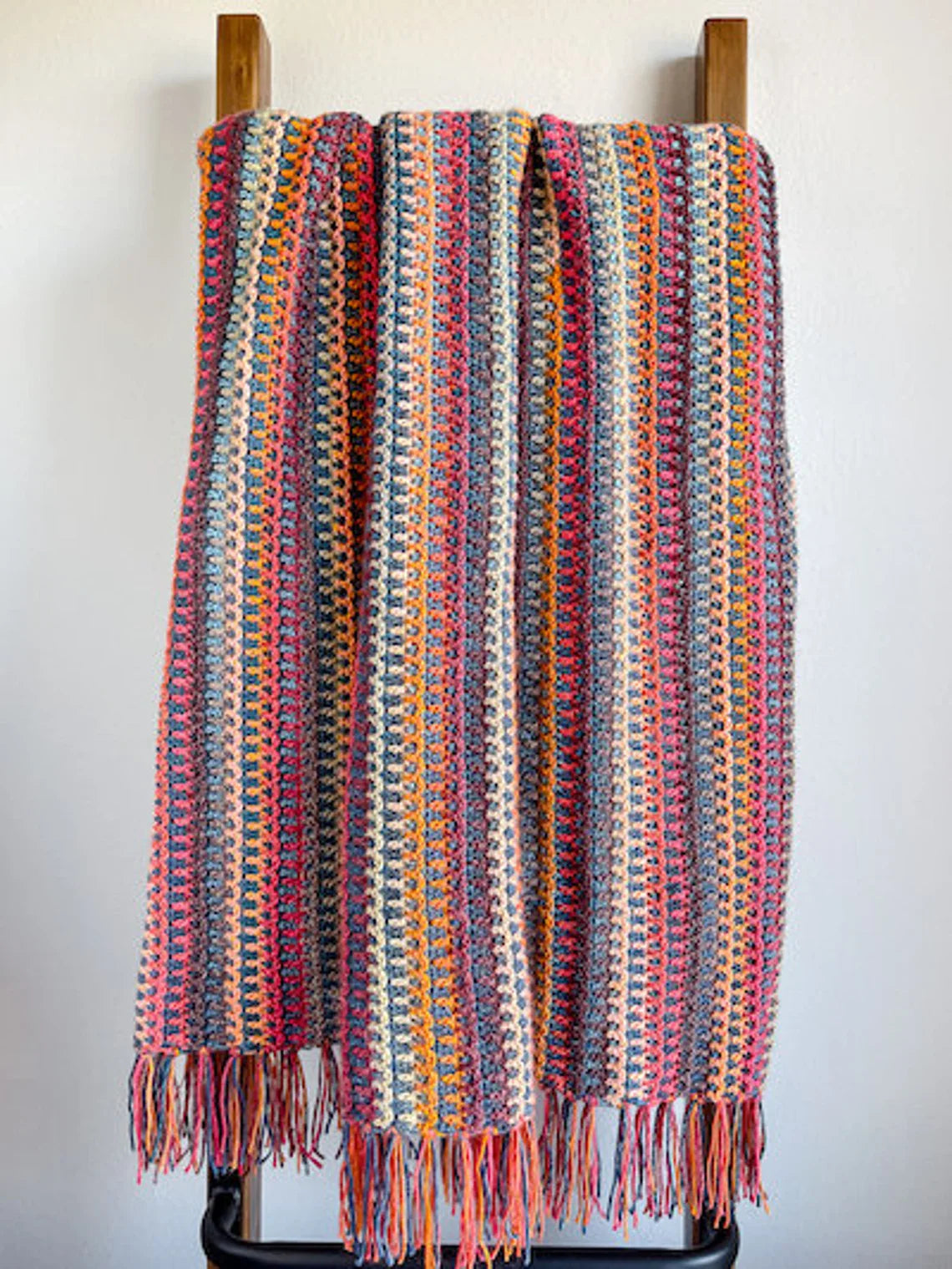 Woven Blanket Crochet Pattern