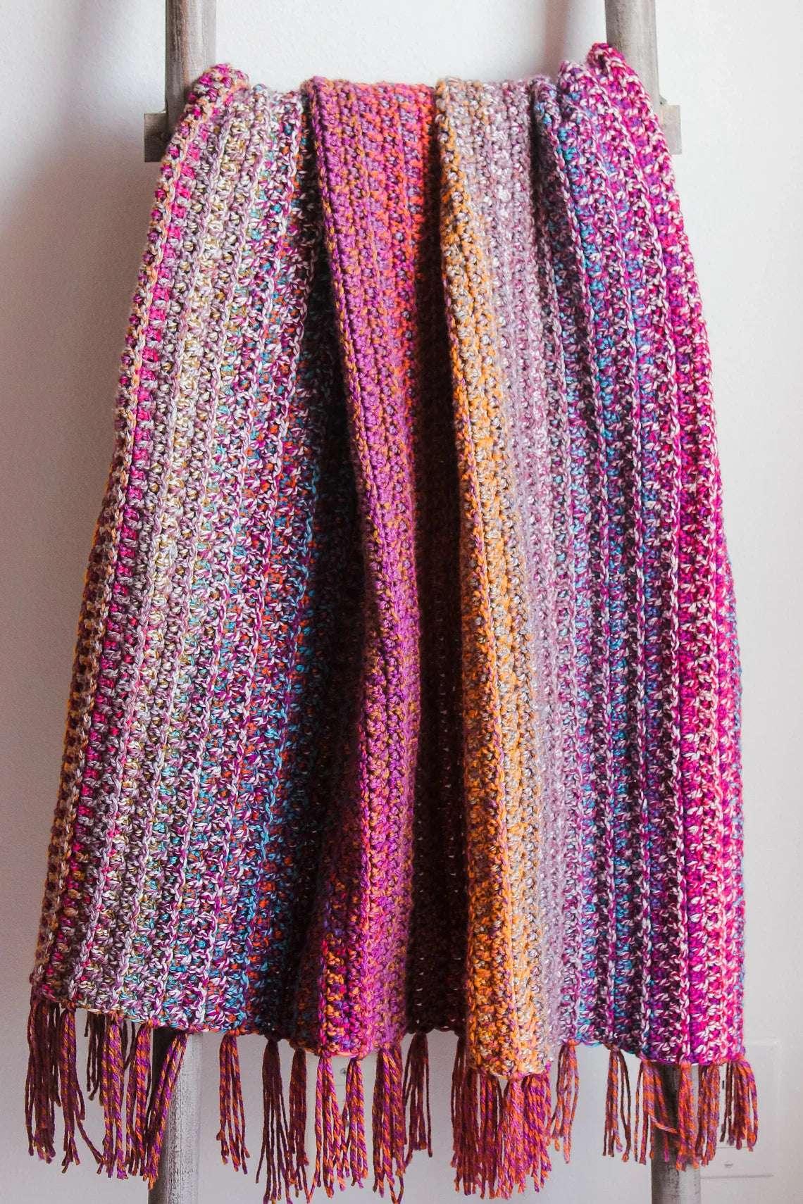 Woven Blanket Crochet Pattern
