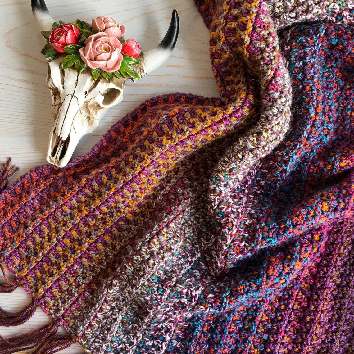 Woven Blanket Crochet Pattern