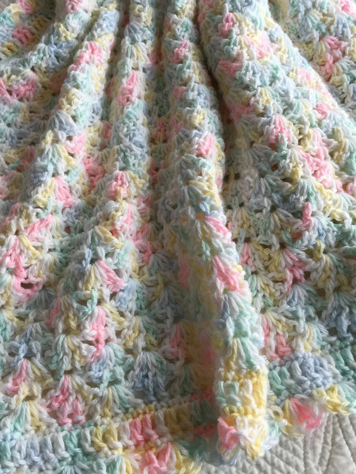 Baby Afghan Blanket Crochet Pattern