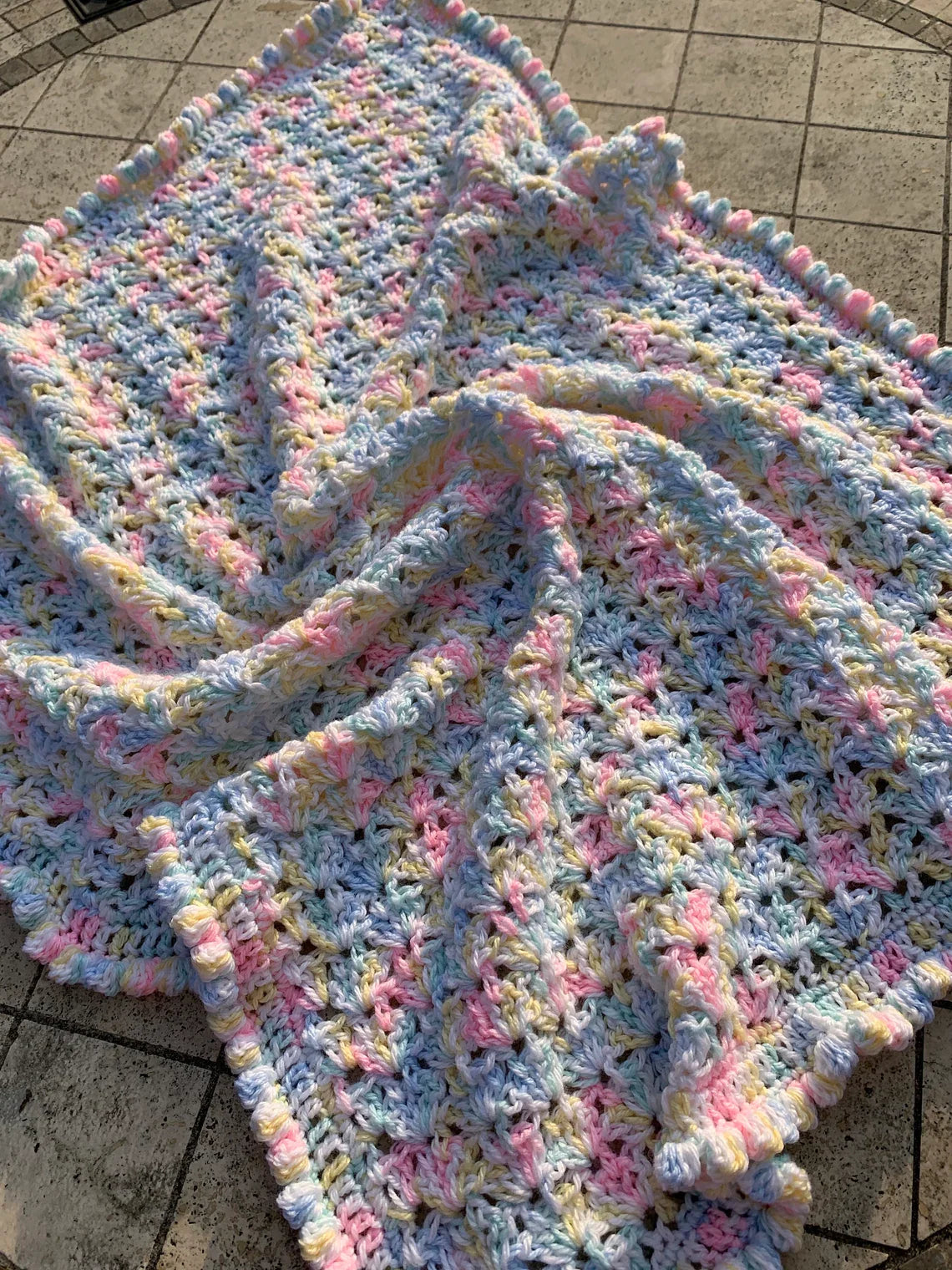 Baby Afghan Blanket Crochet Pattern