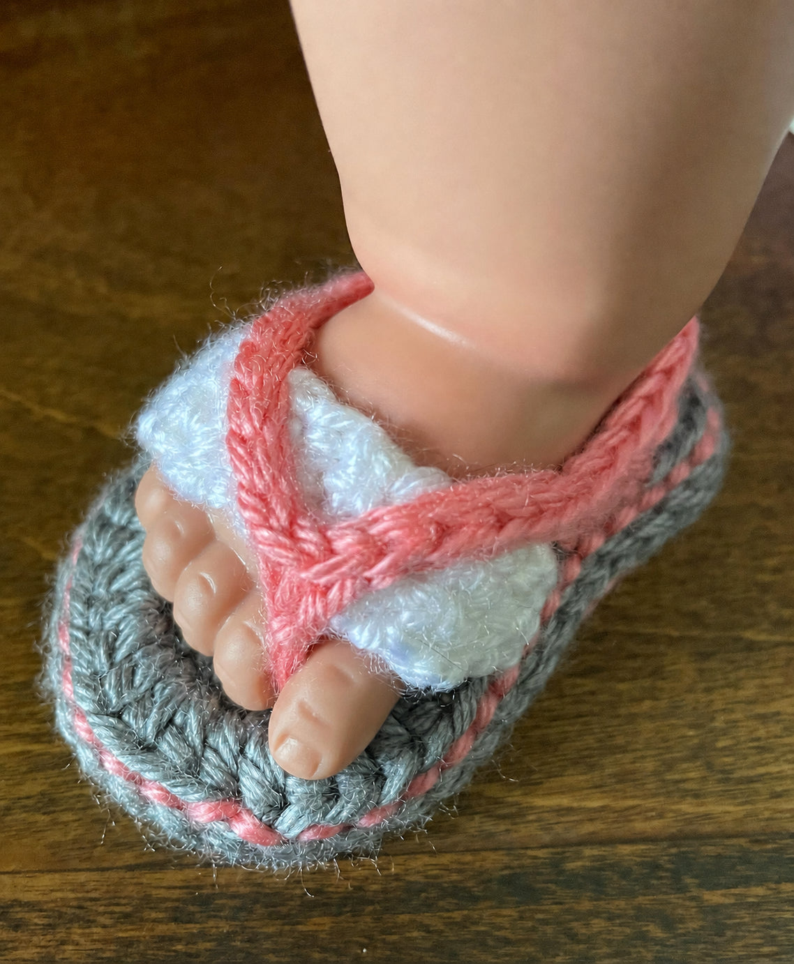 Baby Flip Flops Crochet Pattern