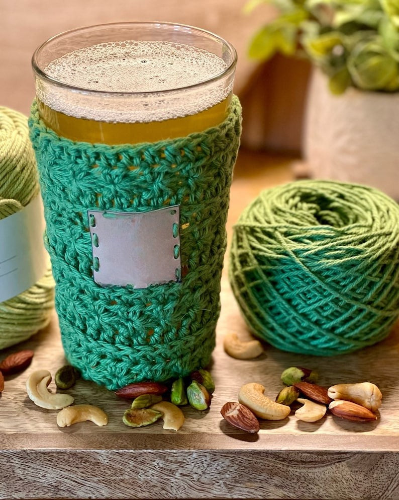 Crochet Mineral Creek Cup Cozy Pattern