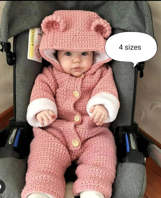 Crochet Baby Romper Pattern