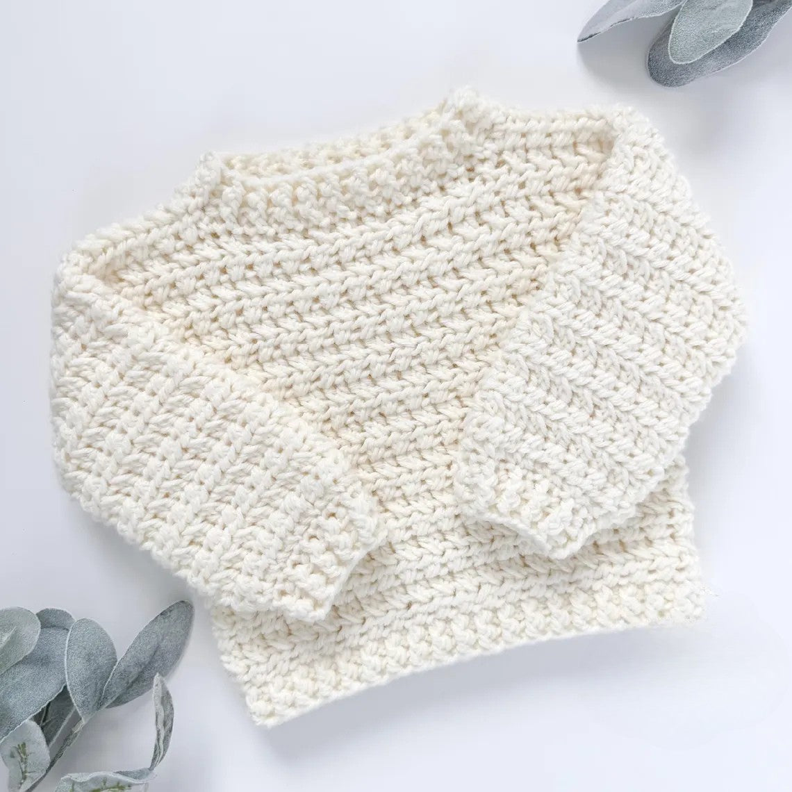 Easy Sweater Crochet Pattern