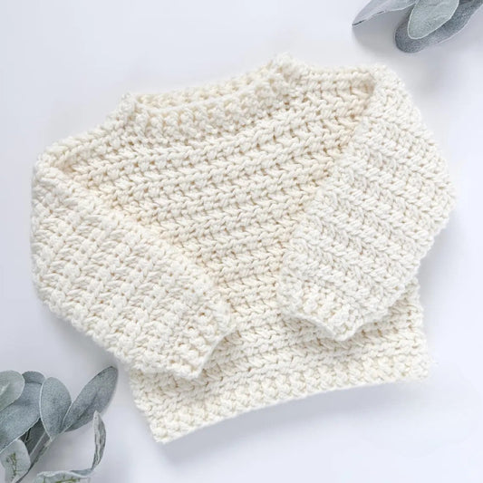 Easy Sweater Crochet Pattern