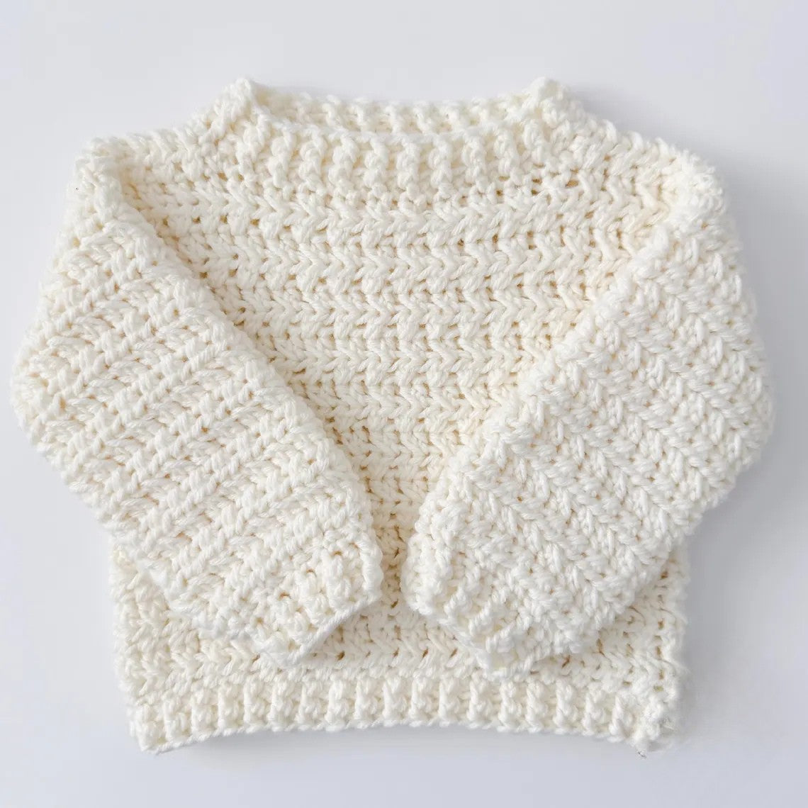 Easy Sweater Crochet Pattern
