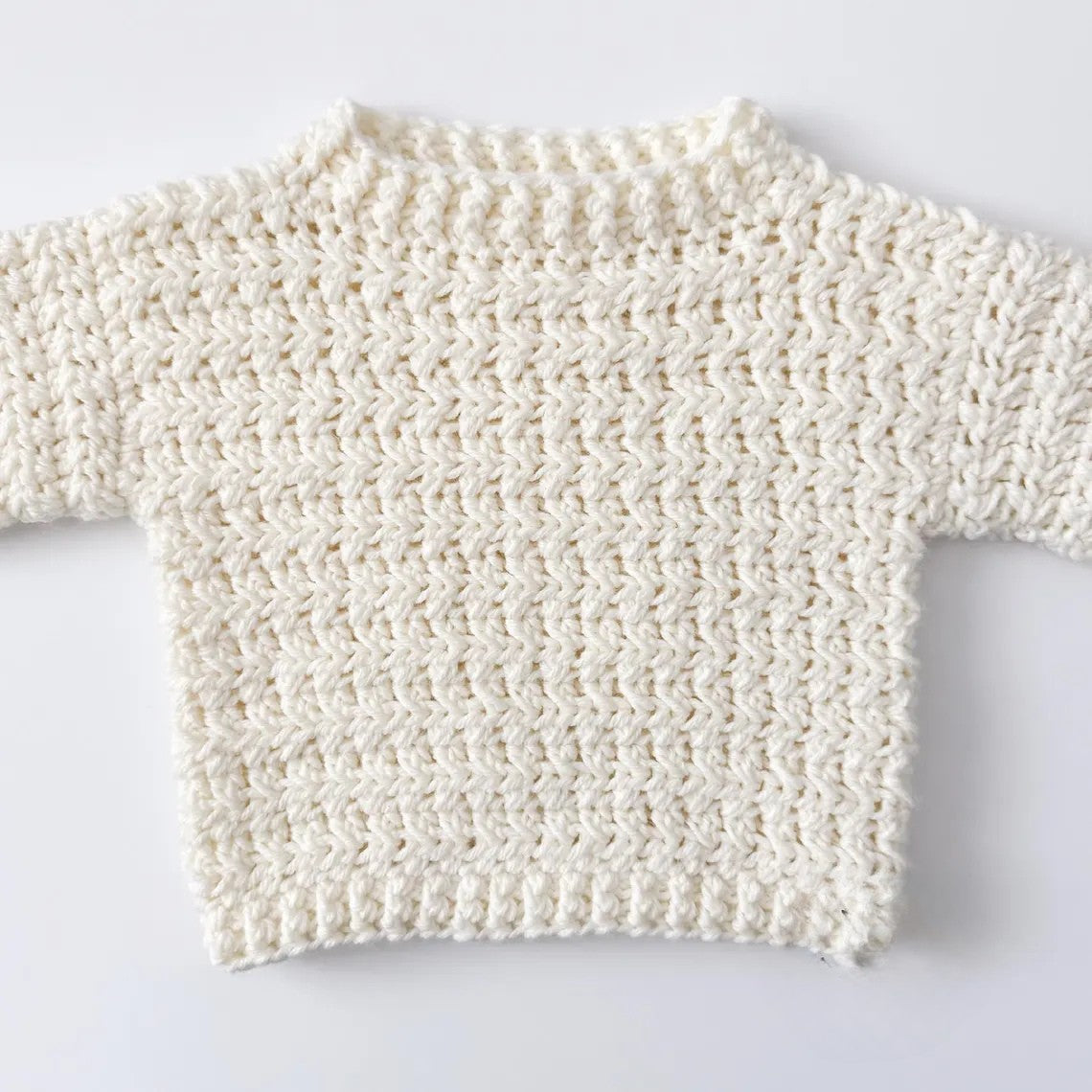 Easy Sweater Crochet Pattern