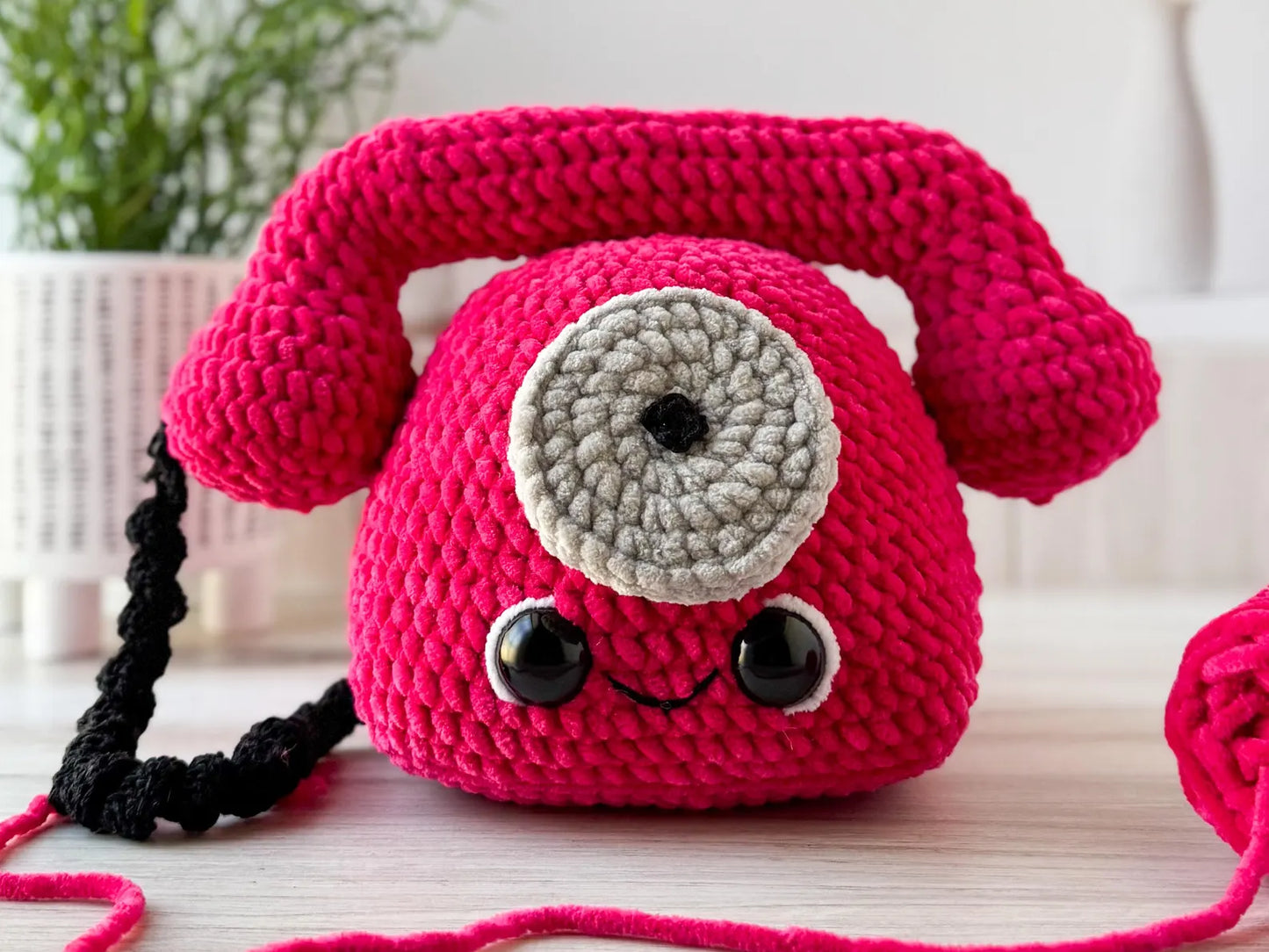 Big and Mini Rotary Phone Crochet Patterns