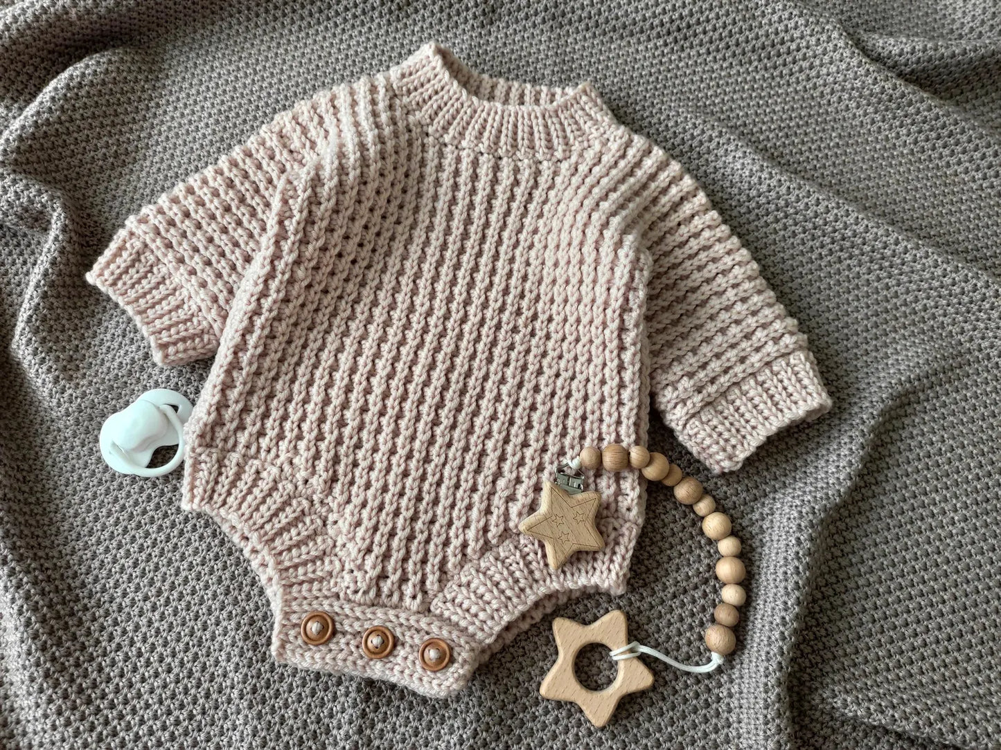 Baby Sleeved Overalls Crochet Pattern