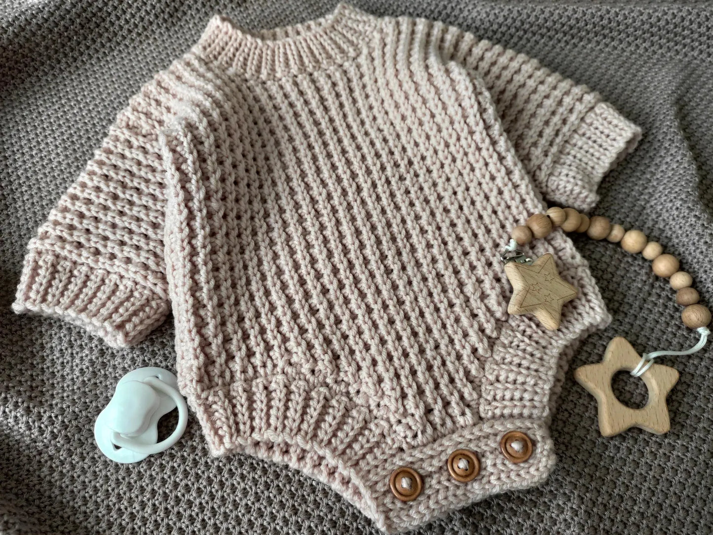 Baby Sleeved Overalls Crochet Pattern