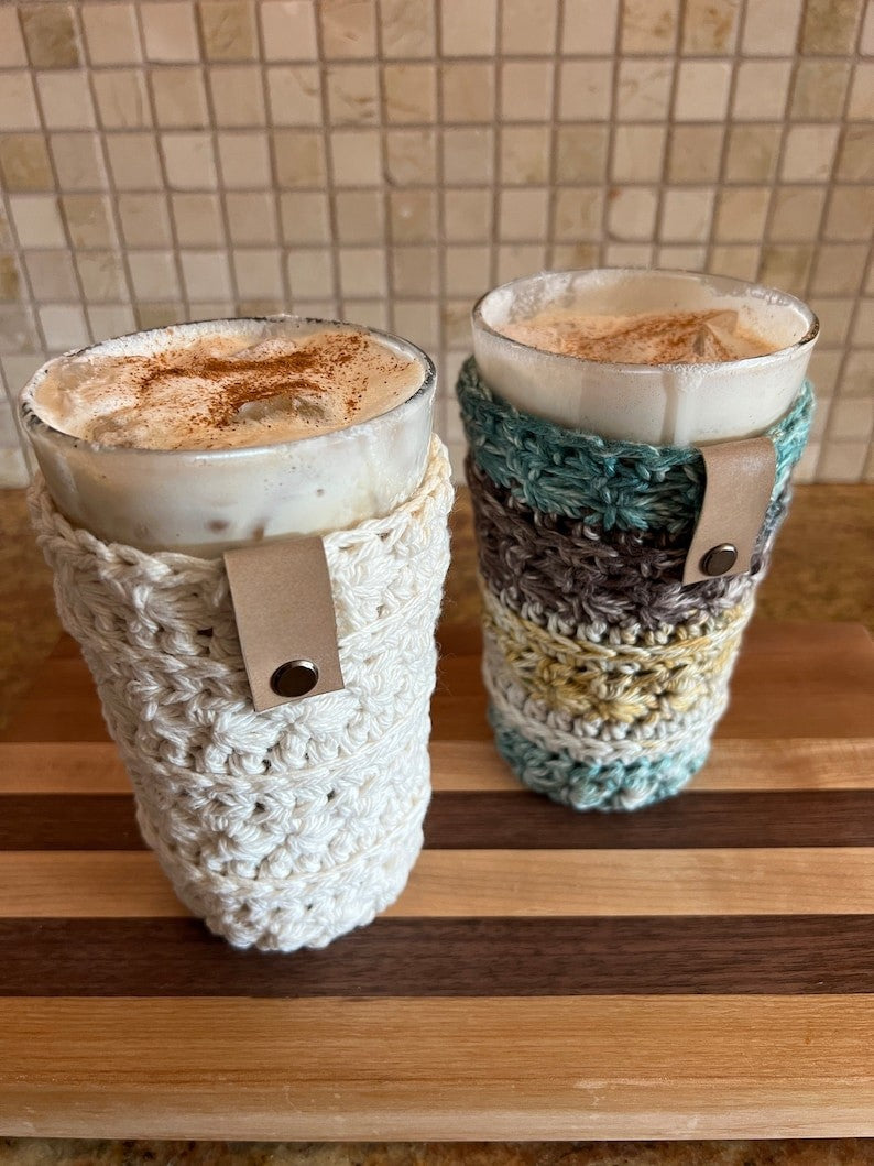 Crochet Mineral Creek Cup Cozy Pattern