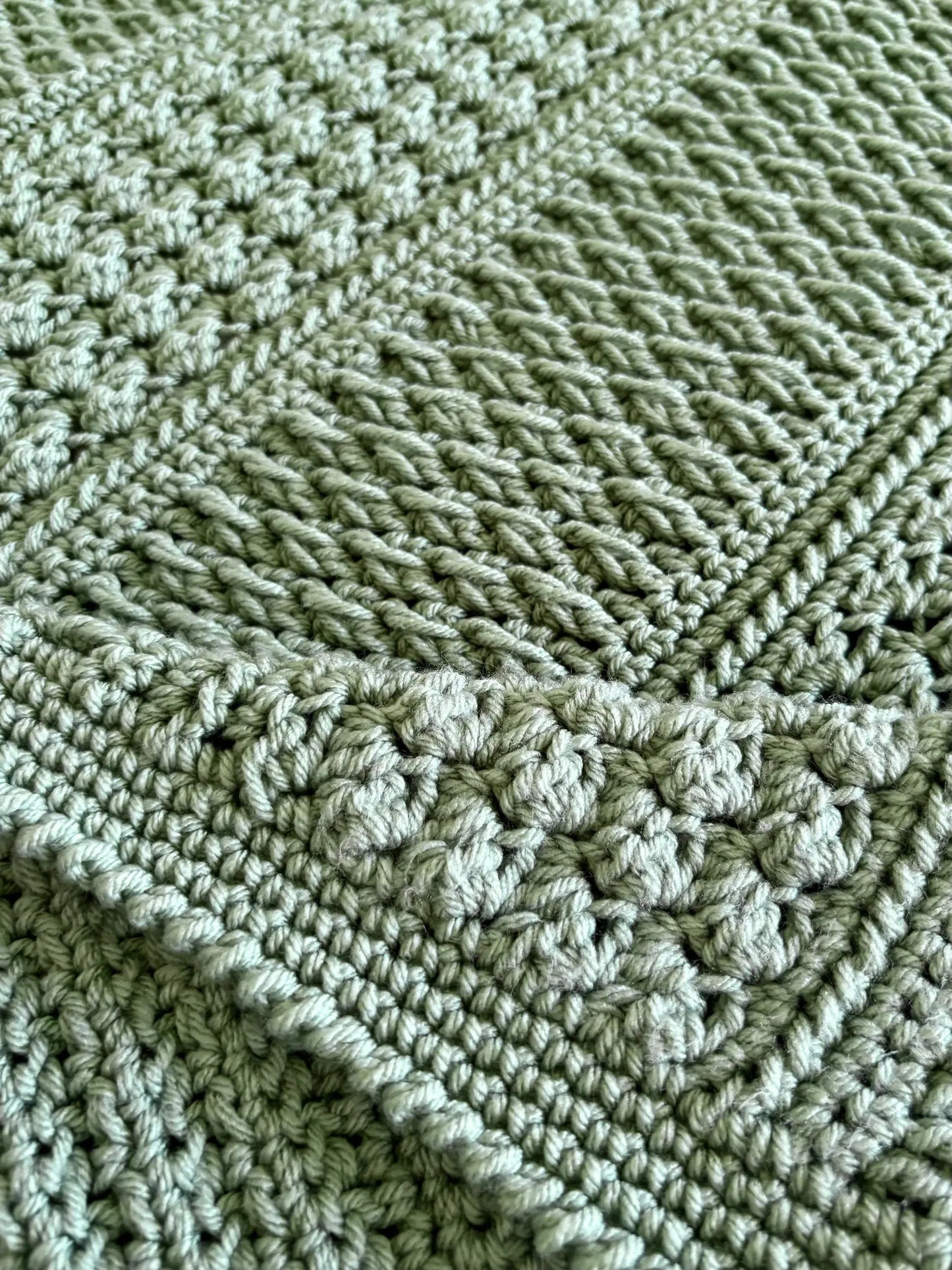 Field and Forest Crochet Throw Pattern