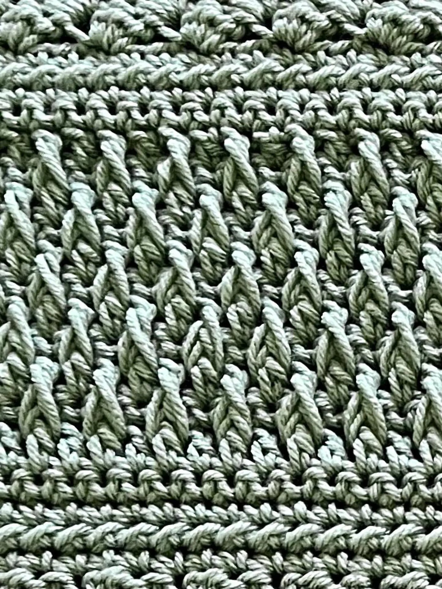 Field and Forest Crochet Throw Pattern