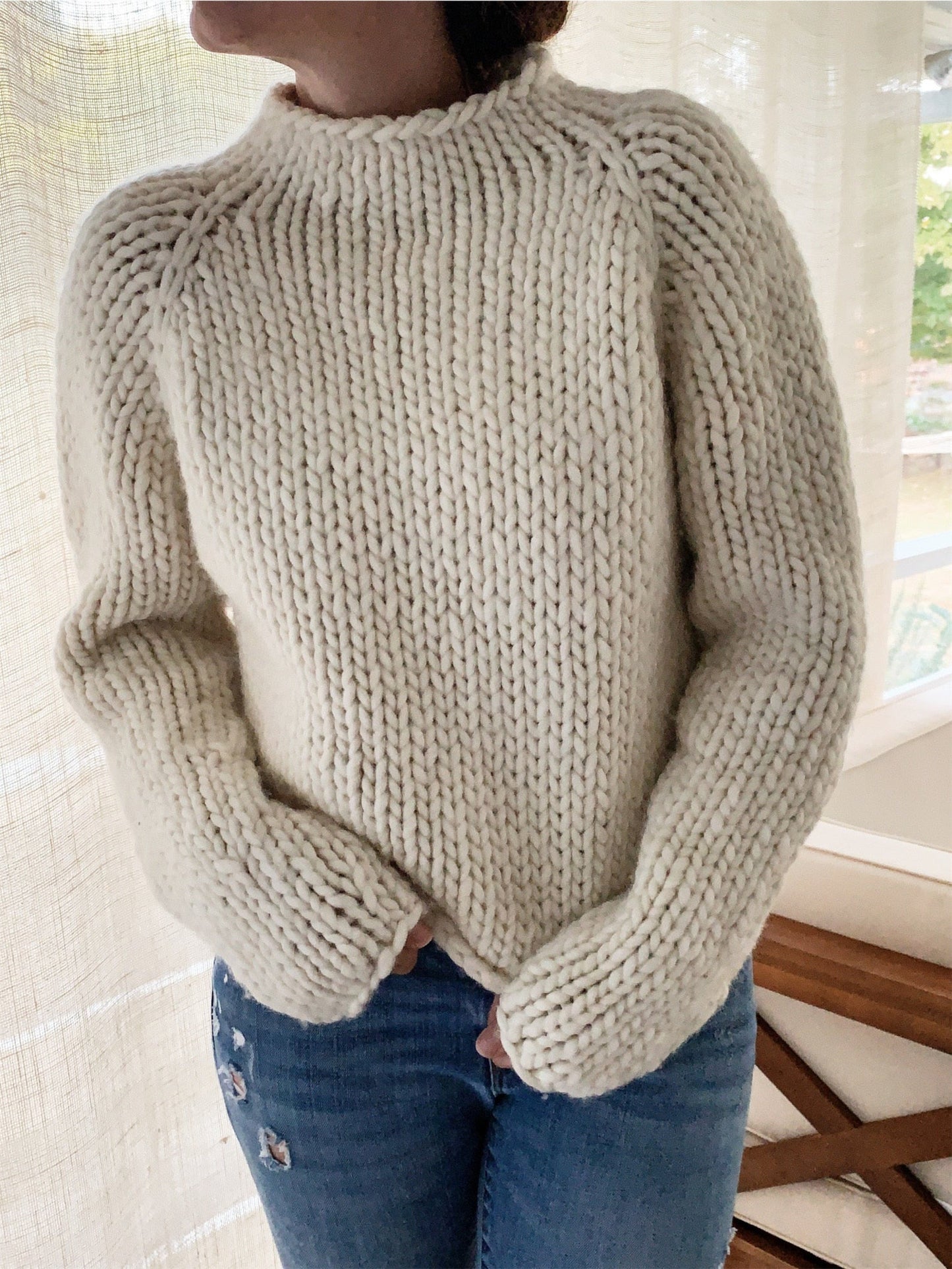 Beginner Friendly Chunky Sweater Knitting Pattern