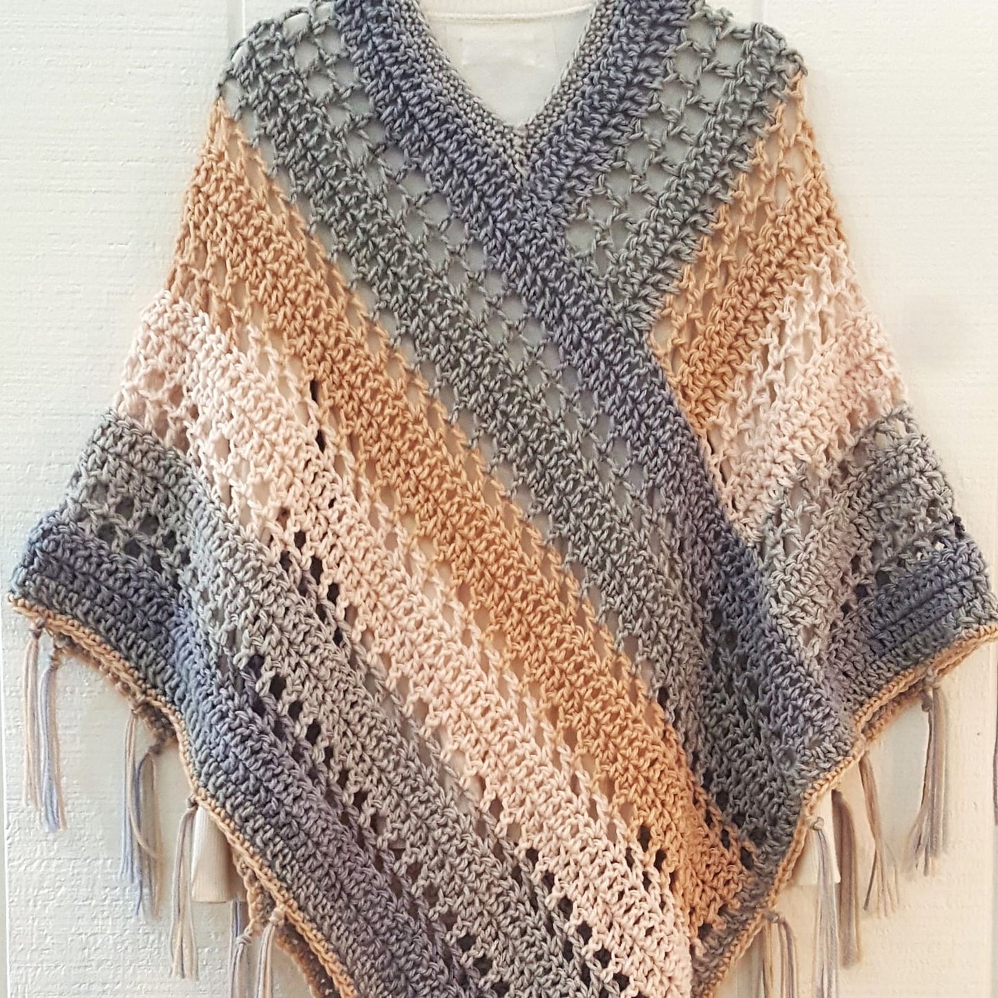 Boho Poncho Crochet Pattern