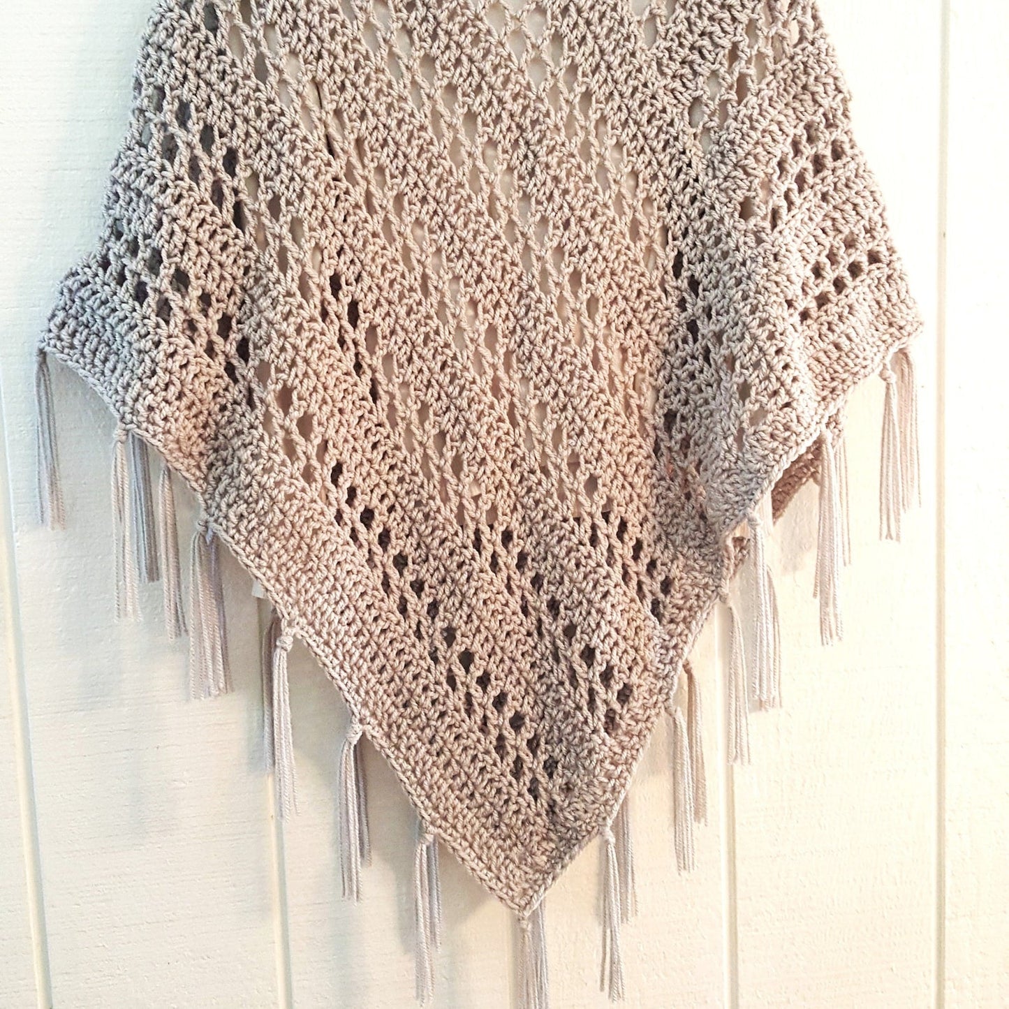 Boho Poncho Crochet Pattern