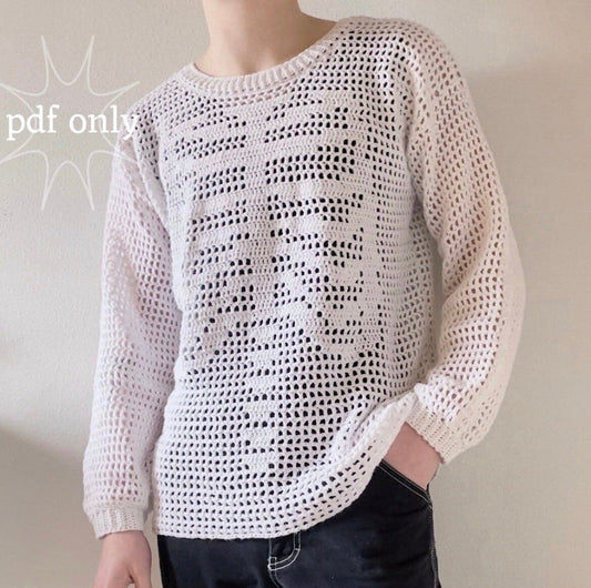 The Skeleton Sweater Crochet Pattern