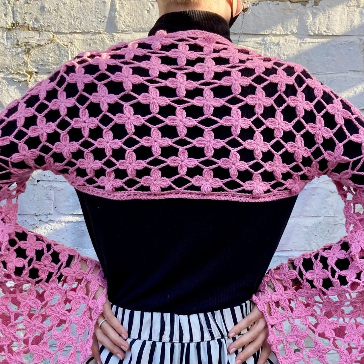 Flower Bolero Crochet Pattern