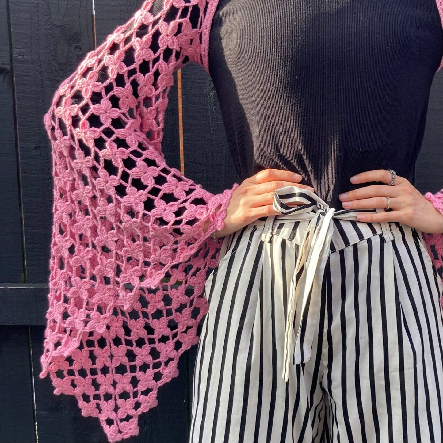 Flower Bolero Crochet Pattern
