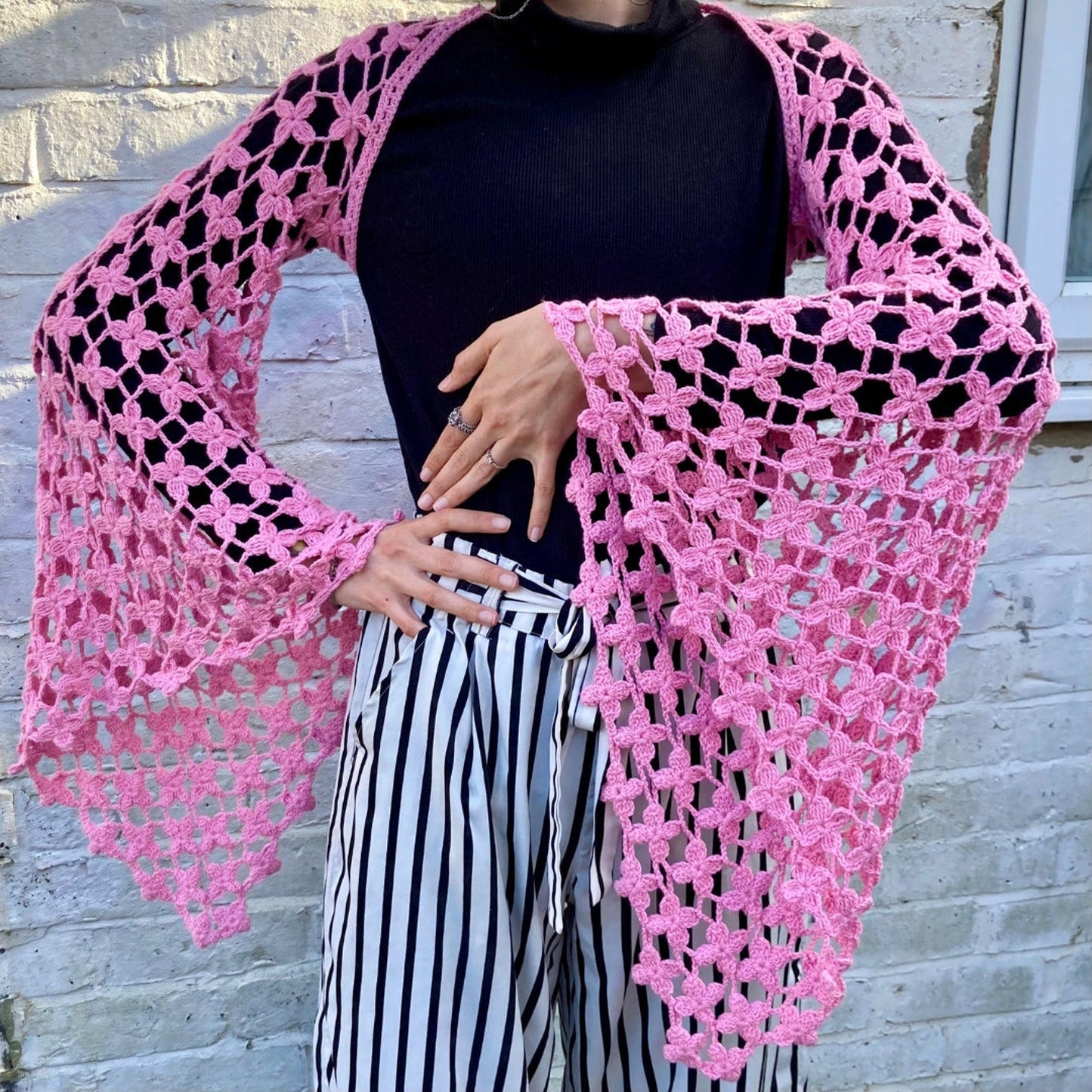 Flower Bolero Crochet Pattern