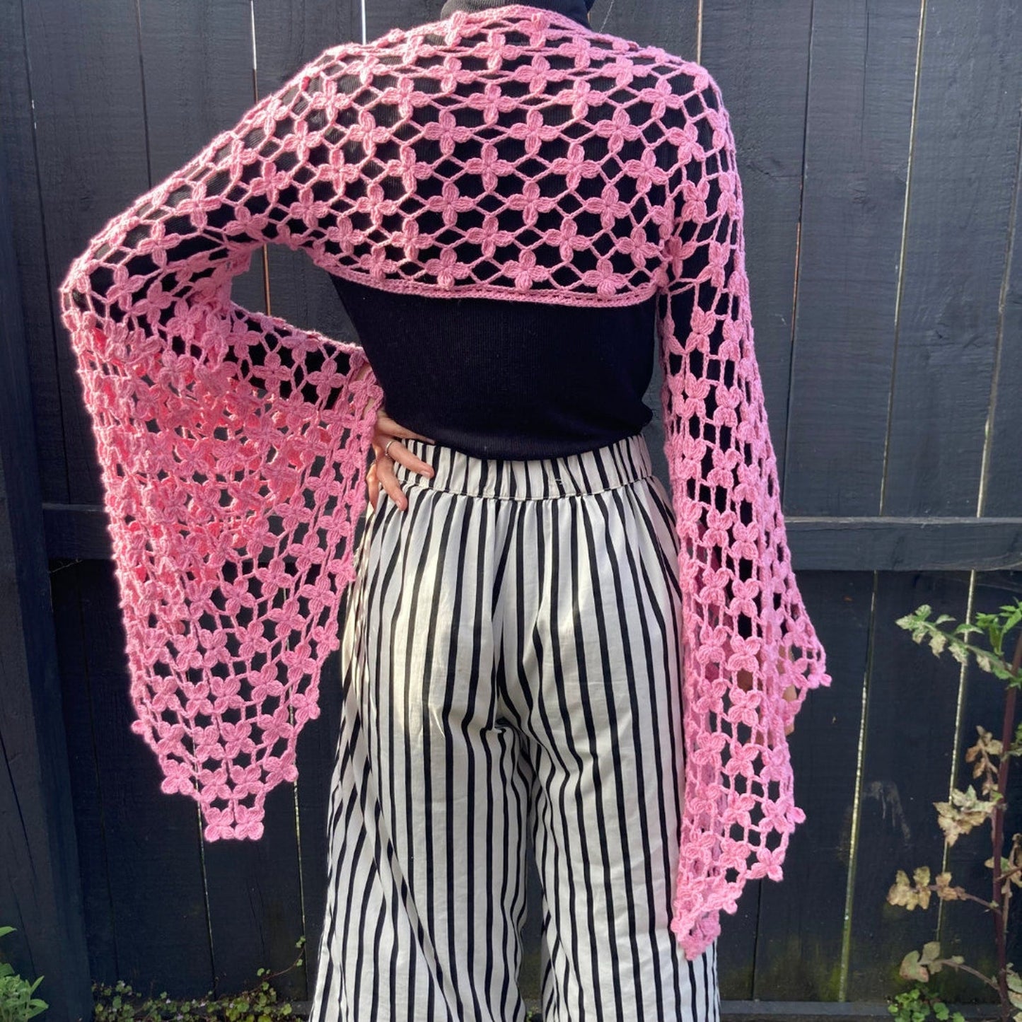 Flower Bolero Crochet Pattern