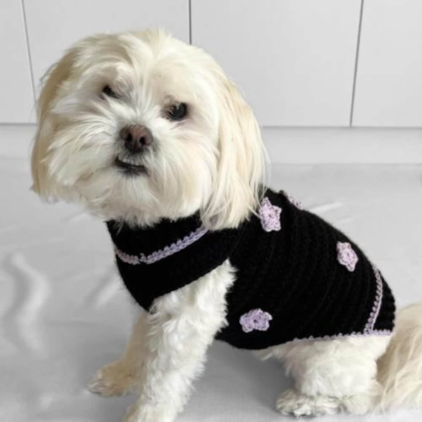 Glowing Stars Sweater Crochet Pattern