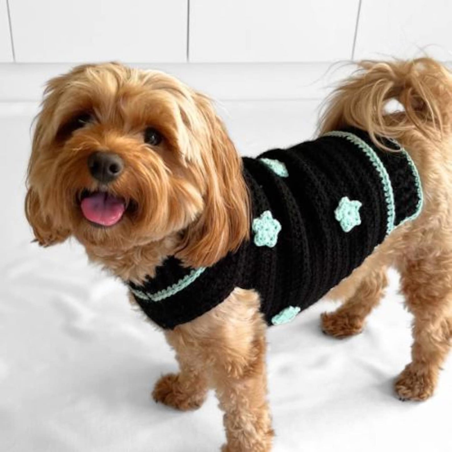 Glowing Stars Sweater Crochet Pattern