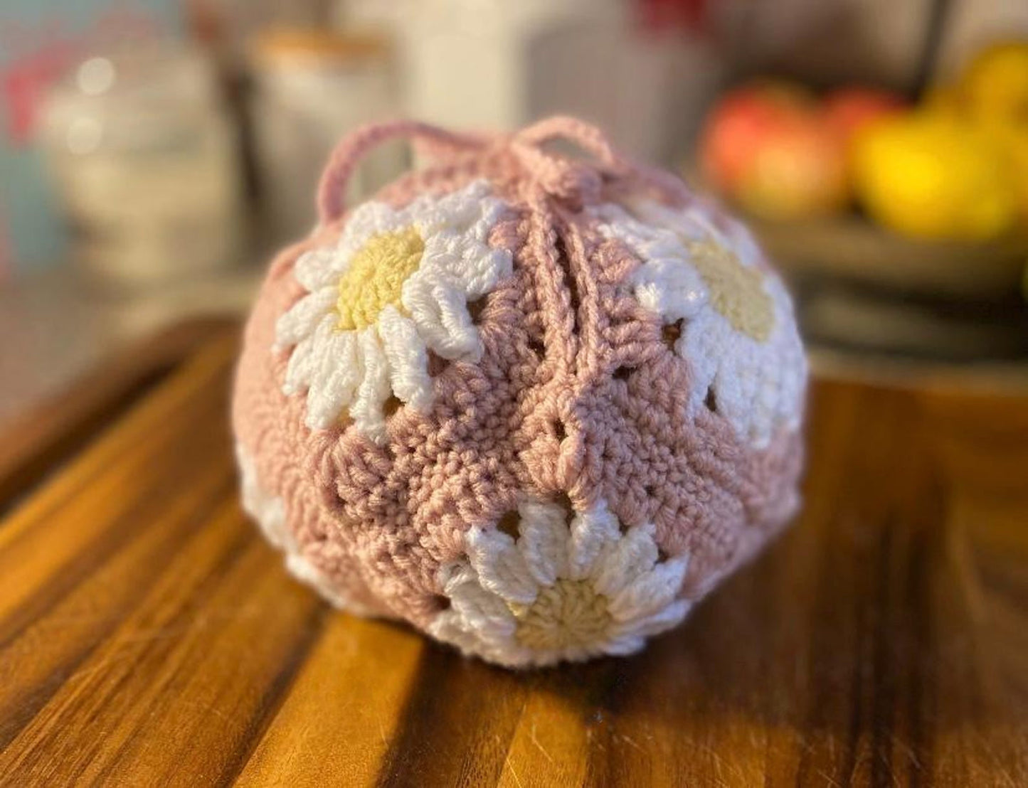 Daisy Sourdough Wrap Crochet Pattern