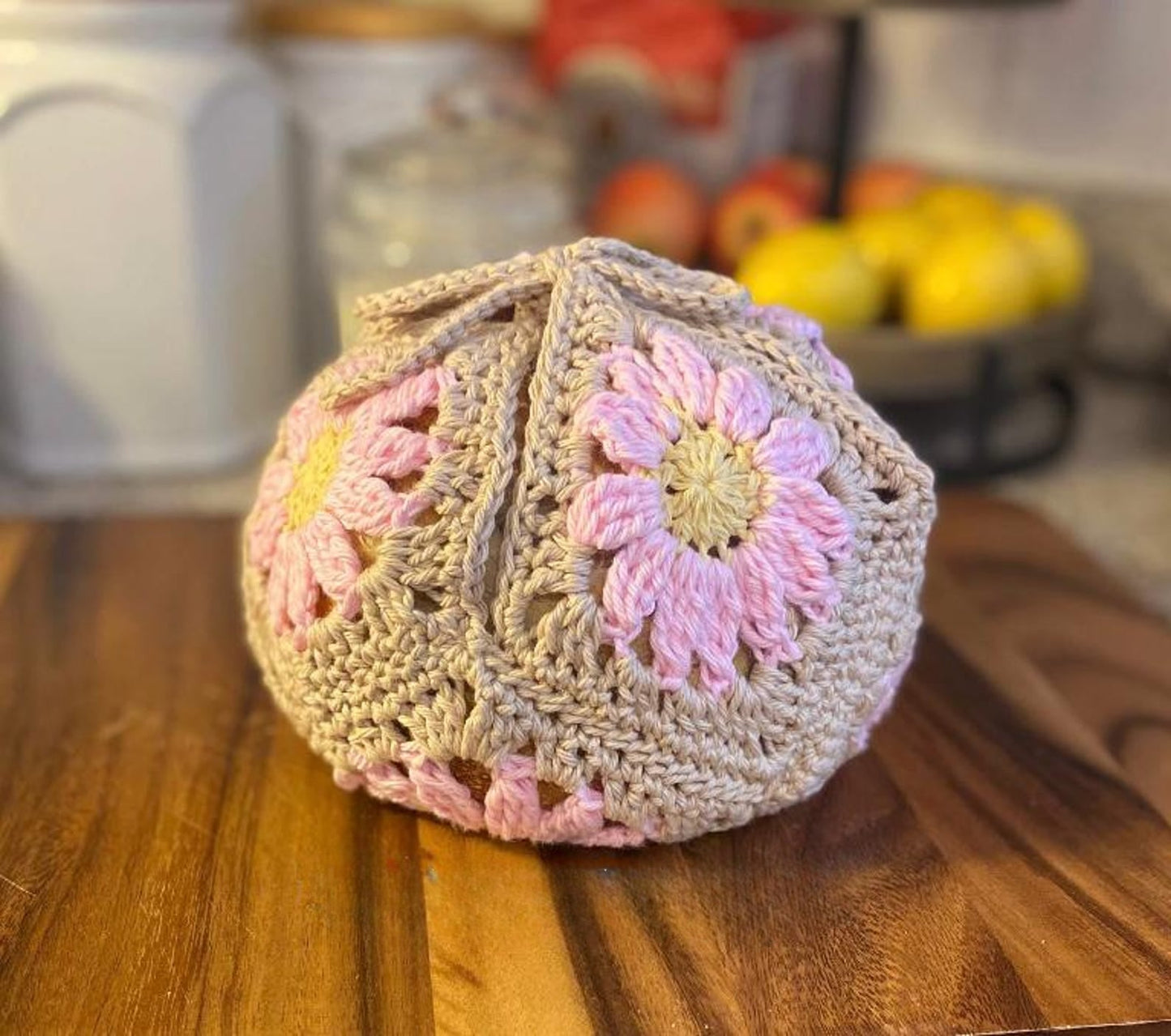 Daisy Sourdough Wrap Crochet Pattern