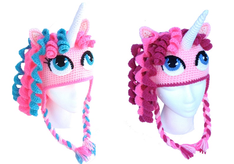 Easy Crochet Unicorn Hat Pattern