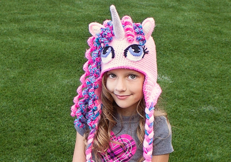 Easy Crochet Unicorn Hat Pattern