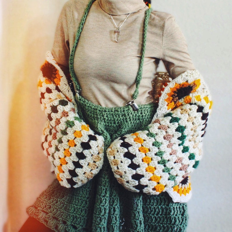 The Kalese Crochet Suspender Skirt Pattern