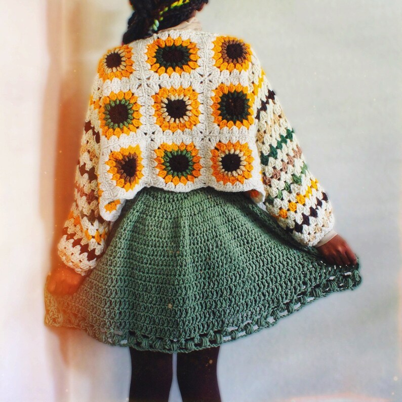 The Kalese Crochet Suspender Skirt Pattern