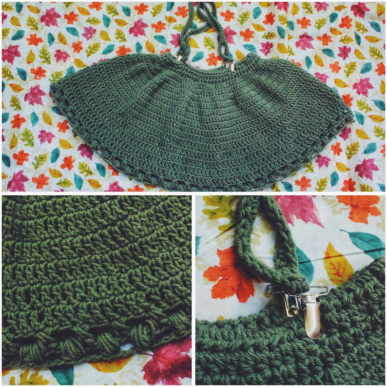 The Kalese Crochet Suspender Skirt Pattern