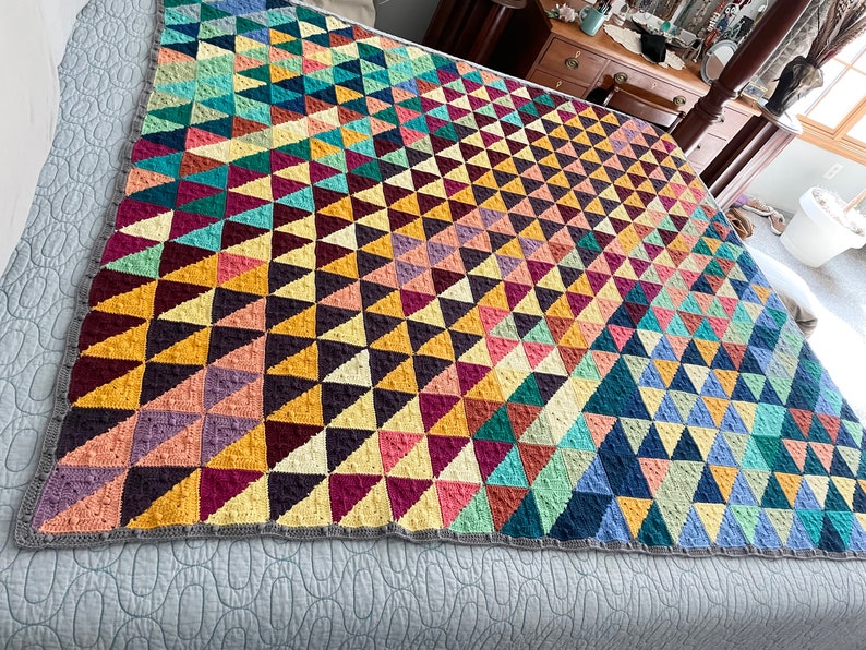 Temperature Blanket Squares Crochet Pattern