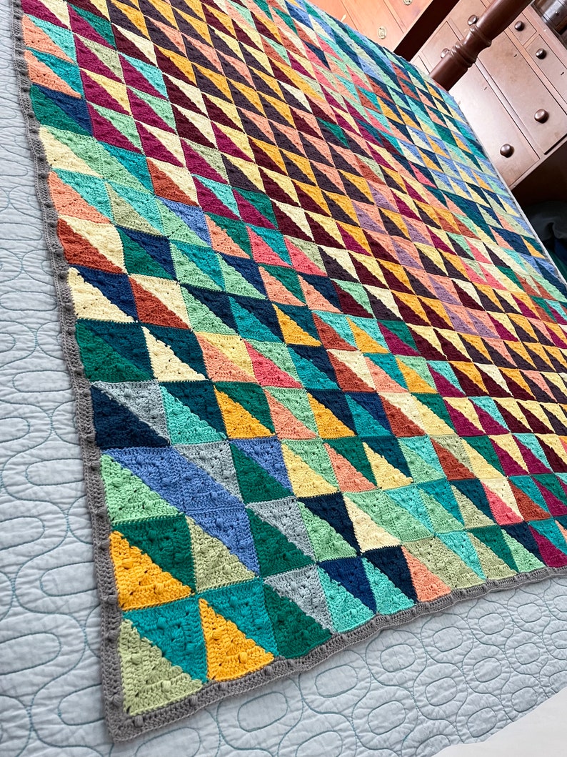 Temperature Blanket Squares Crochet Pattern