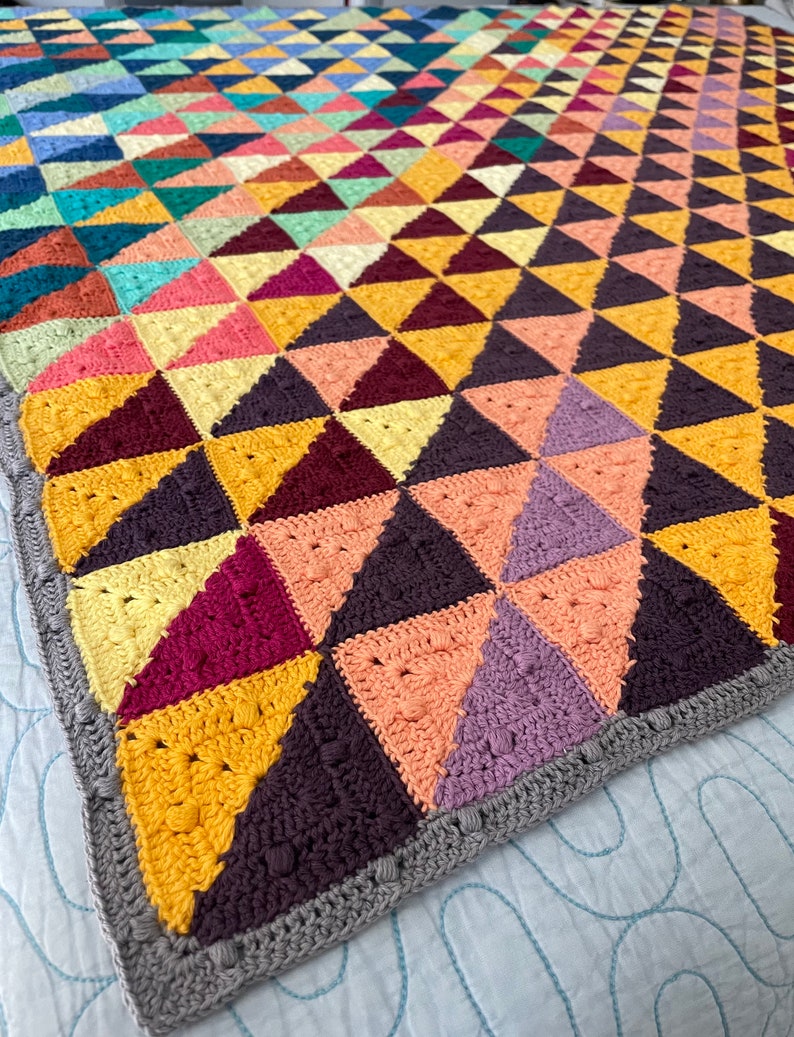 Temperature Blanket Squares Crochet Pattern