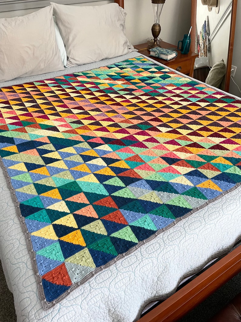 Temperature Blanket Squares Crochet Pattern